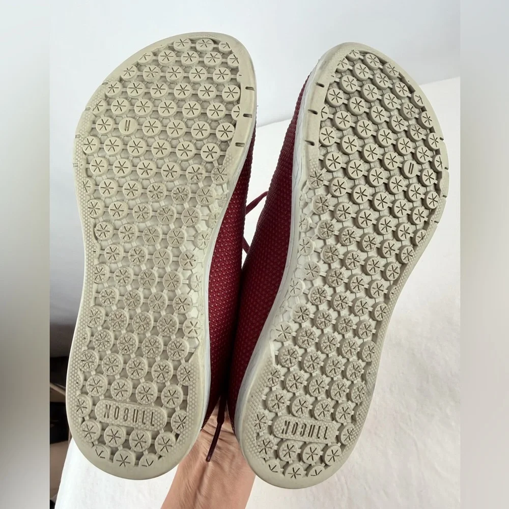 NOBULL Sky Trainer CrossFit‎ Sneaker Athletic Shoes in Maroon Size 6.5W or 5M
